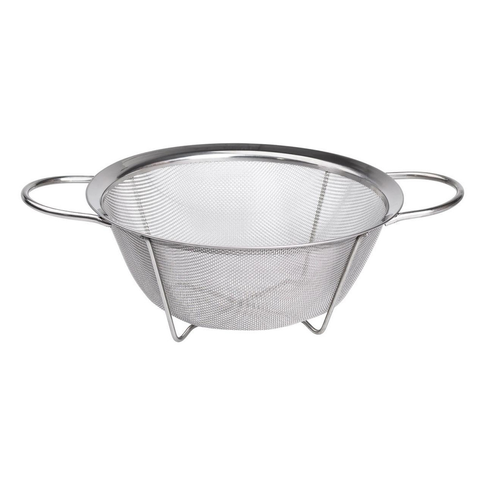 Дуршлаг 25 см с двумя ручками из нержавеющей стали Киев - изображение 3