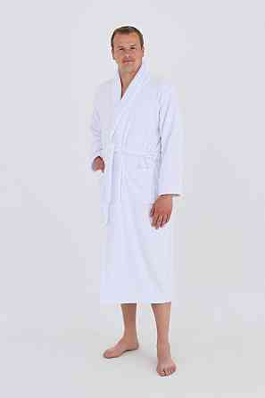 Мужской махровый халат Ideal Textile белый (56860706) XXXL Черновцы