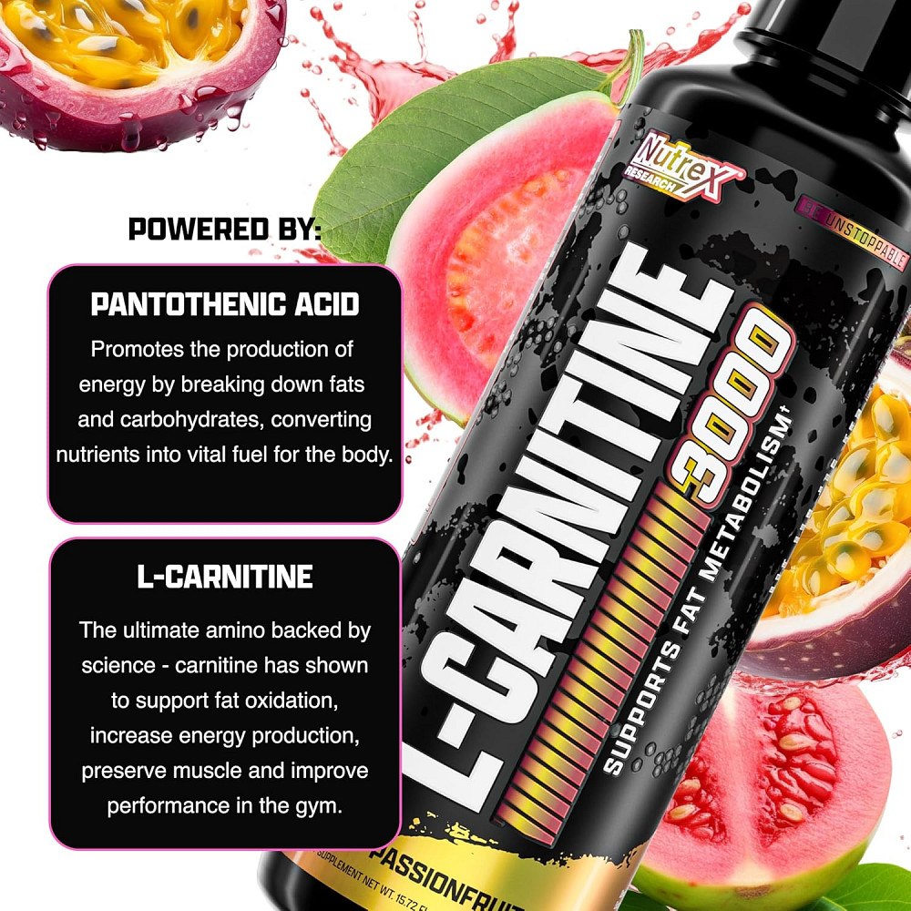 Liquid Carnitine 3000 473 ml (Passionfruit Guava) Луцк - изображение 3