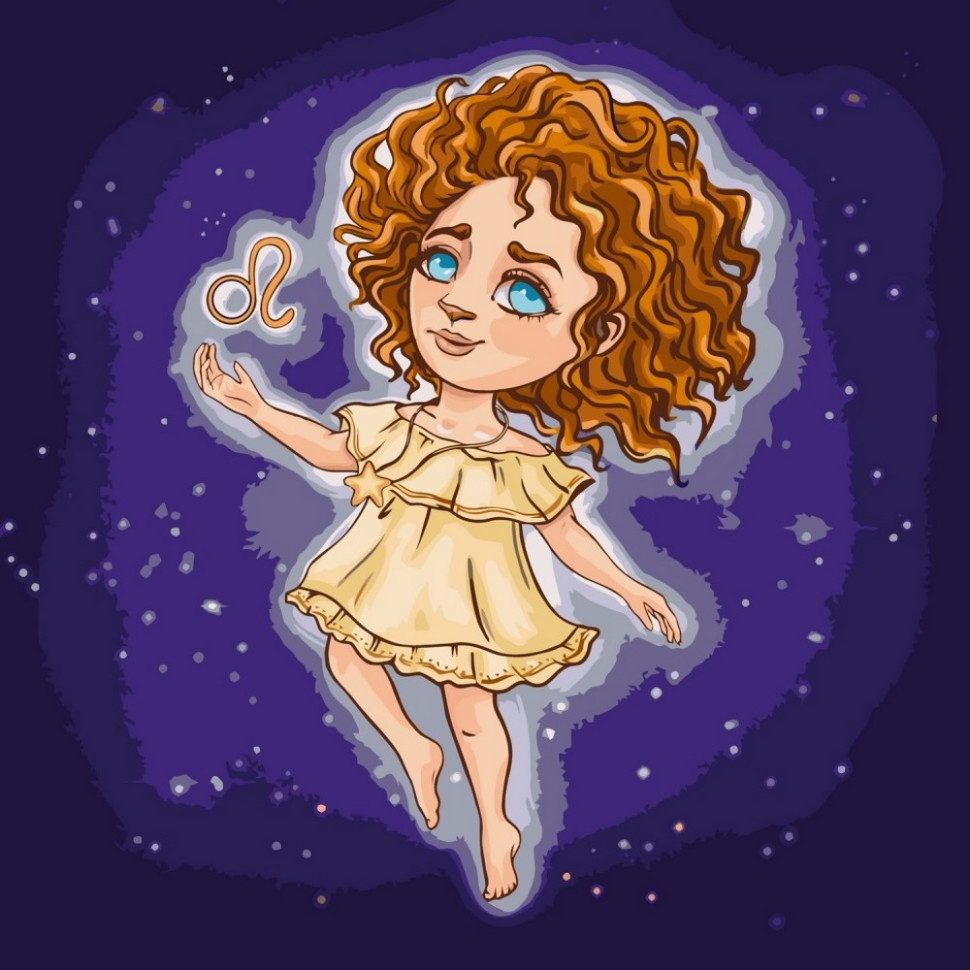 Картина за номерами "Знаки зодіаку Лев" @VIKTORIA.GRO.ART 10081-AC 40x40 см Вінниця - фото 1