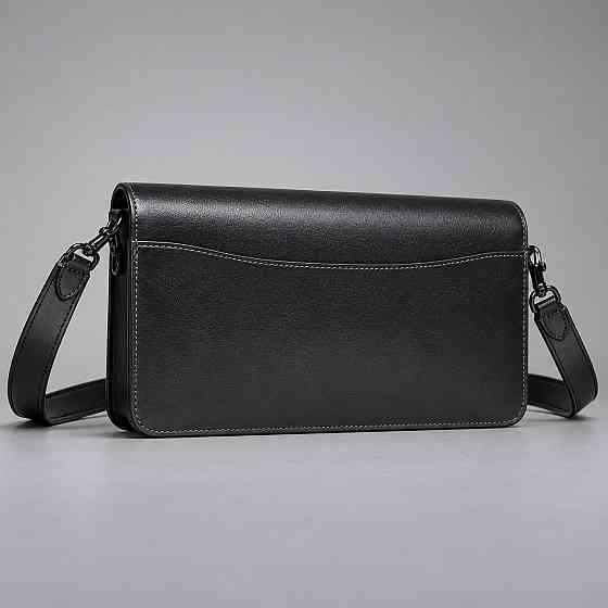 Женская стильная кросбоди Coach Tabby Shoulder light grey Lux Киев