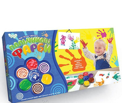 Пальчикові фарби 