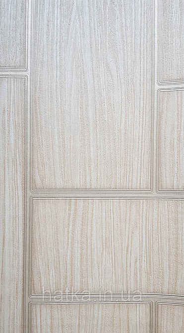 Шпалери вінілові на флізеліні AdaWall Roka 1.06х10 під плитку структурні бежеві смужки біле золото 23108-3 Київ - фото 1