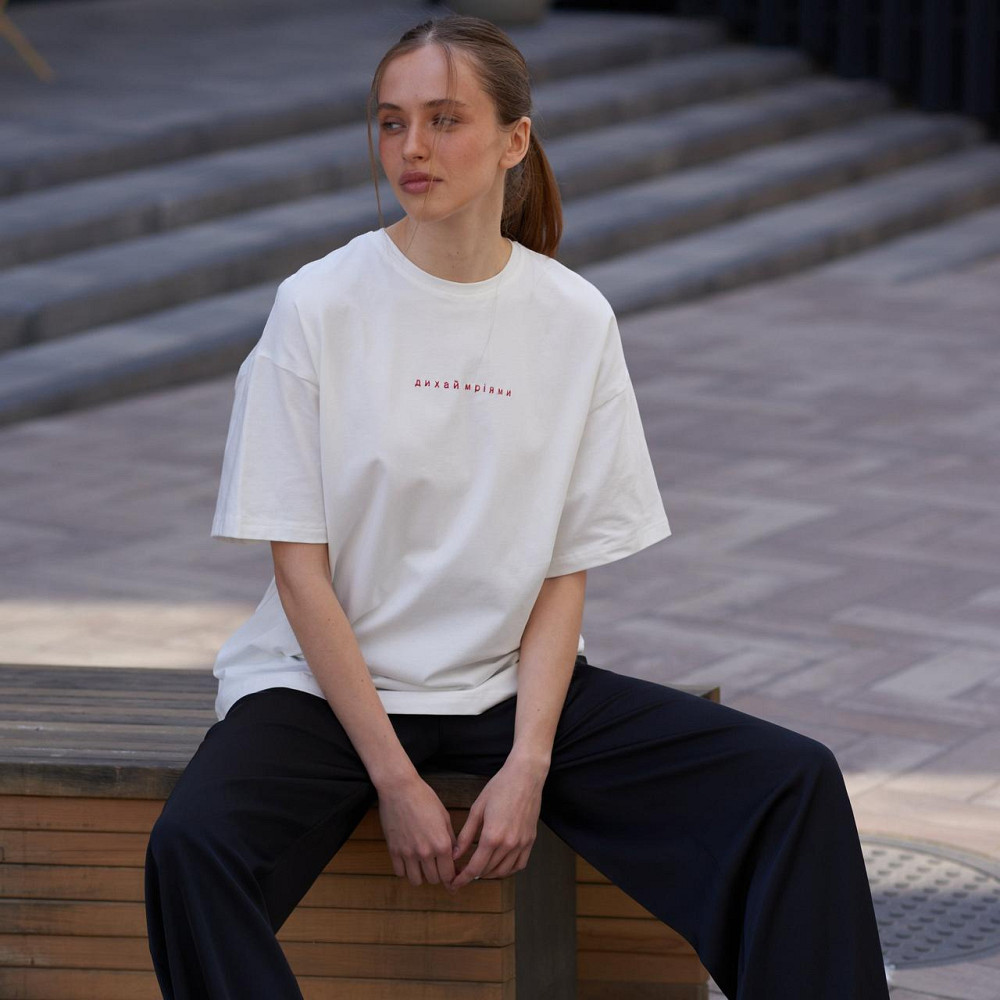 Футболка Hillary&M.Bocharova "Дихай мріями" Київ - фото 4
