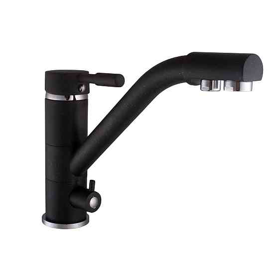 Змішувач для кухні під осмос Globus Lux LAZER GLLR-0555-1-ONIX Київ