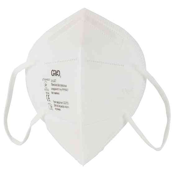 Grad Полумаска фильтровальная складного типа FFP3 NR D без клапана GRAD (9420995) Коломия