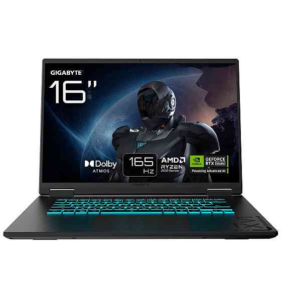 Ноутбук Gigabyte Gaming A16 (3THK3UA894SD) Black Steel ( 14282 ) Харьков