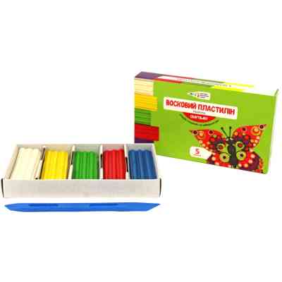 Пластилін ГАММА&apos;UA Craft and Joy Зі стеком 5 кольорів 160 г (4820072539170) Вінниця