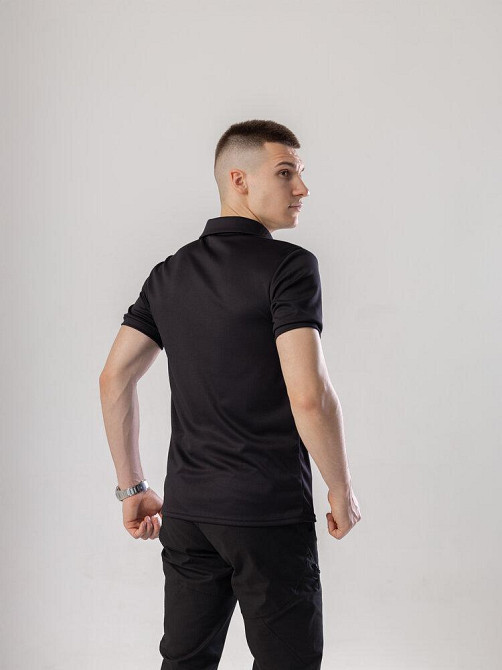 Мілітарі футболка кулмакс чорна чоловіча Pobedov Recon Київ - фото 4