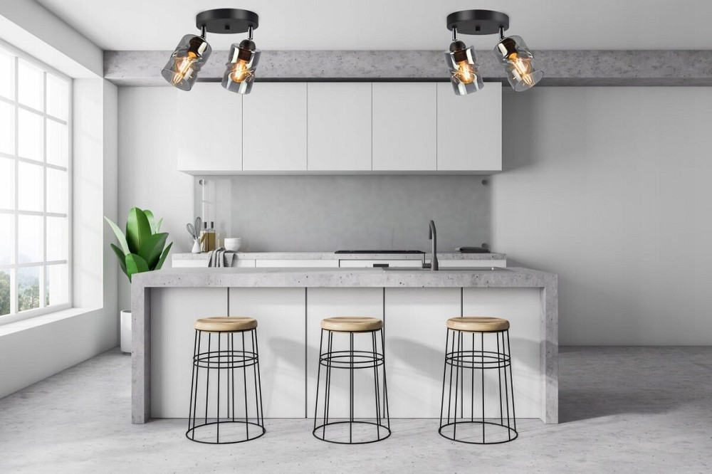 SIRIUS Люстра декоративна Sirius S4944-2 BK+SM з поворотнім механізмом Коломыя - изображение 10