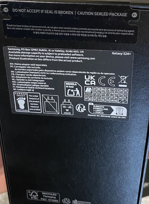 Смартфон Samsung S24 Plus 12/256GB Киев - изображение 3