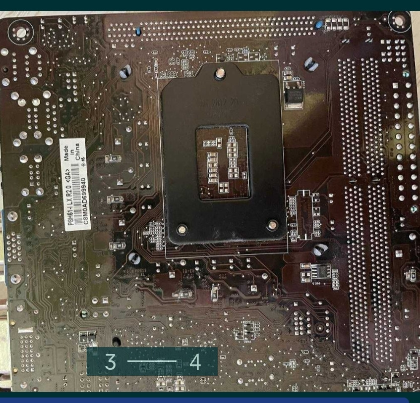 Материнська плата: ASUS P8H61-1 R2.0 MINIATX + Chieftec GPS-500A8. Київ - фото 1