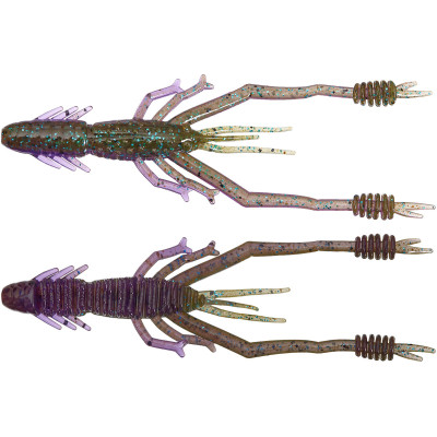 Силикон рыболовный Reins Ring Shrimp 4" 060 Onga River Moneybait (6 шт/уп.) (1552.09.16) Винница - изображение 1
