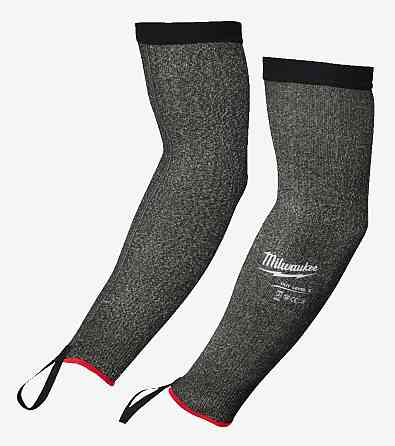 Нарукавник серый MILWAUKEE с сопротивлением порезам 5/E уровня, 45см Одесса