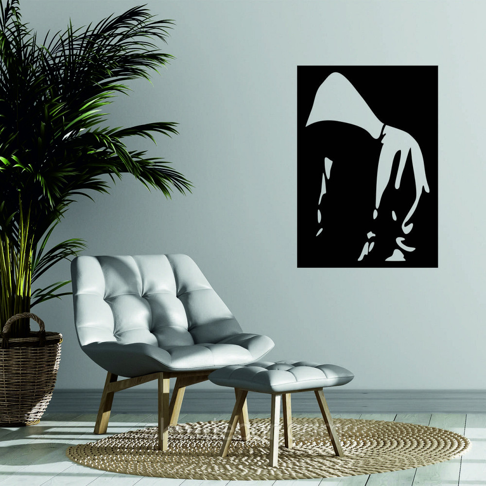 Декоративное настенное Панно «Силуэт мужчины», Декор на стену Киев - изображение 3