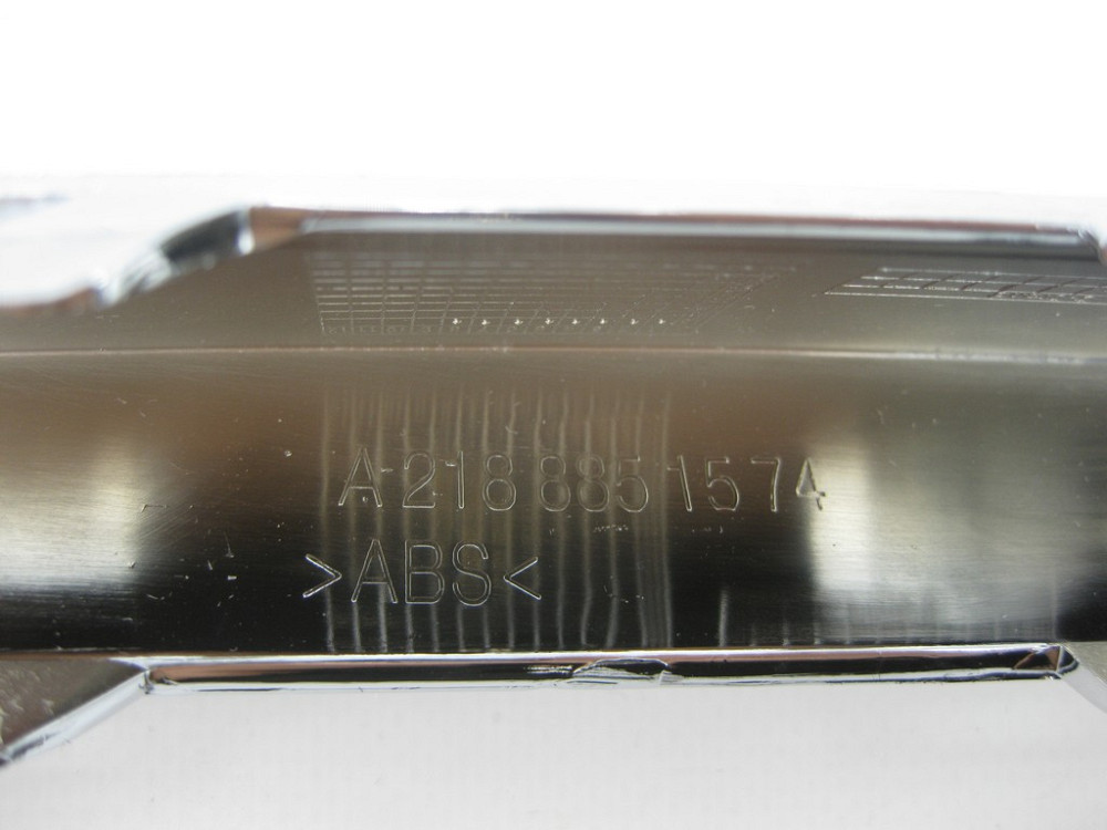 Mercedes-Benz  A2188851574 Нова хром накладка бампера нижня ліва AMG рестайлін CLS C218 Одесса - изображение 11