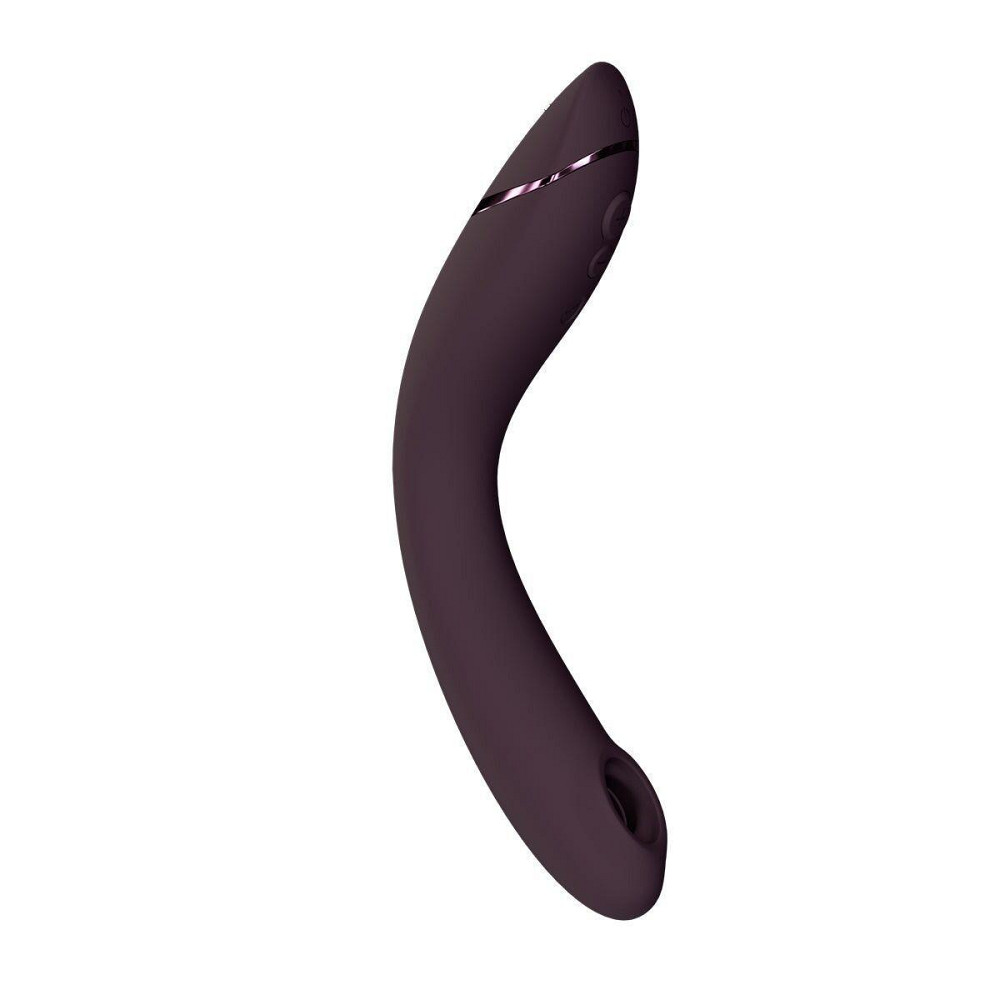 Вакуумный стимулятор для точки G и клитора с вибрацией Womanizer OG Aubergine, 12 уровней, 3 режима Sex Aura Киев - изображение 1