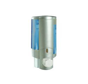 Дозатор для мыла настенный (пластик, серый) 350мл Ledeme LM407 Харьков - изображение 2