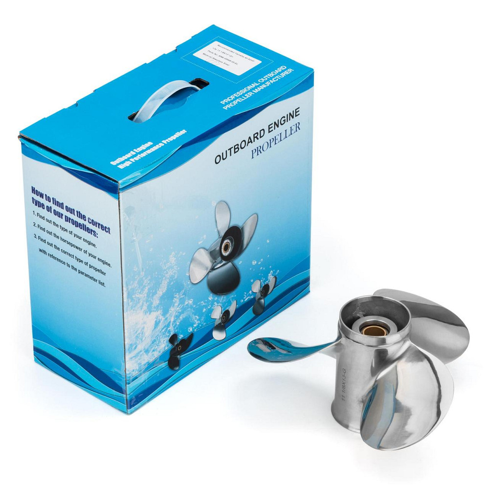 Винт Гребной Лодочного Мотора Parsun 3X9 7/8X12 Yamaha Нержавейка Киев - изображение 2