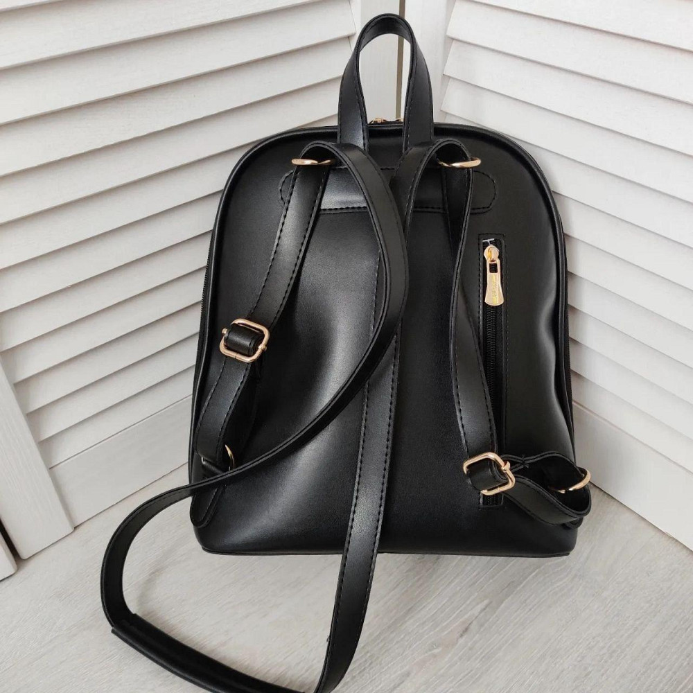 Брендовый женский рюкзак-сумка. Женский небольшой брендовый рюкзак-сумка 707 Киев - изображение 5