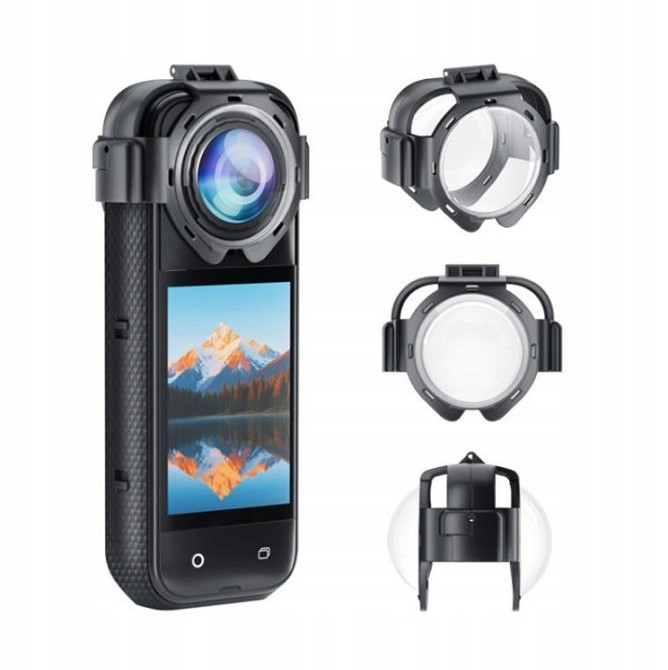 Захист лінзи Insta360 X5 швидкознімний загартоване скло AC Prof X5-5 Київ - фото 1