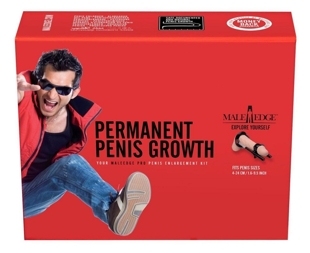 Экстендер для увеличения члена Male Edge Pro, ремешковый, масса всего 65 г, прочный пластик Sex Aura Киев - изображение 5