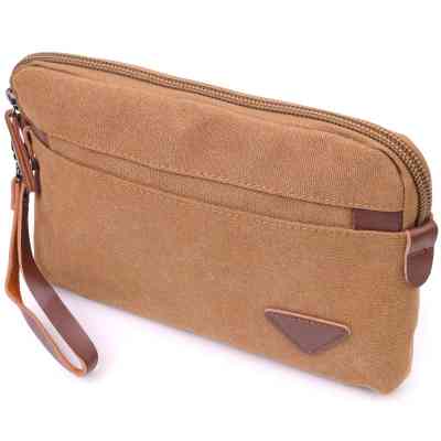 Сумка Vintage Чоловіча з текстилю Коричнева (21260) Вінниця