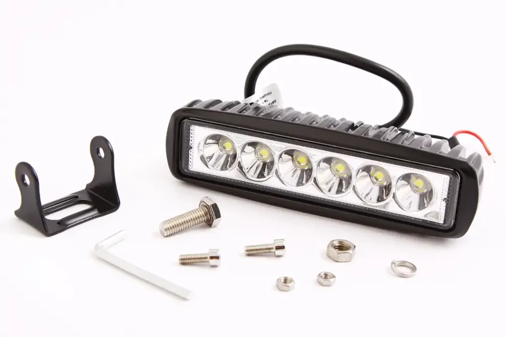 Фара денного світла 160* 46*99м Cyclone 6 Epistar 3W/1800lm/6000К (керований далекий) Вінниця - фото 1