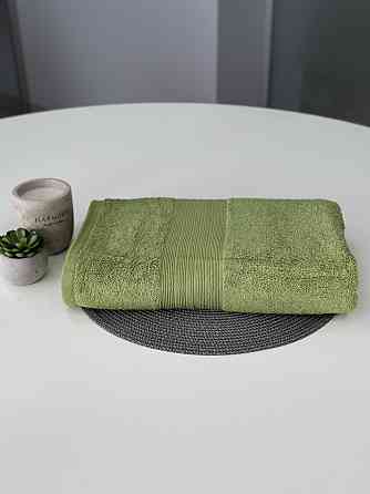 Полотенце банное Ideal Textile однотонное 500 г/м2 70х140 см (56860394) Оливка 1 шт Черновцы