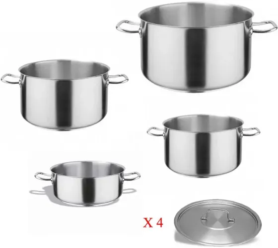 Pujadas Vollrath Inox Pro Набір каструль 8 Ele Киев