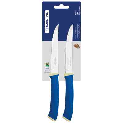 Набор ножей Tramontina Felice Blue Steak 127 мм 2 шт (23493/215) Винница
