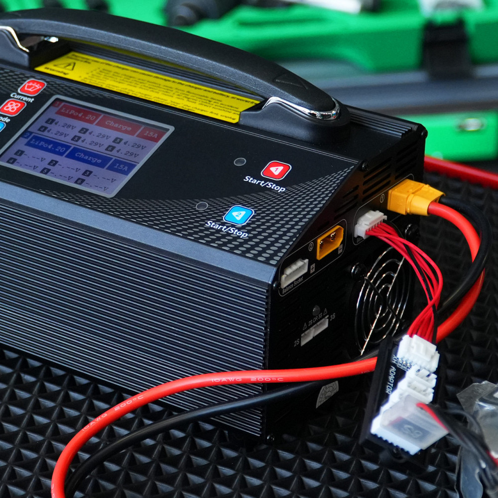 Зарядное устройство 2-канальное 24В 25А 2-6S LiPo/LiHV 1200Вт 220В (UP600+) ULTRA POWER  PROTESTER UP600PLUS Чернигов - изображение 4