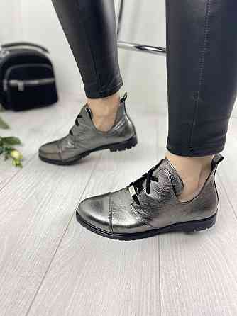 Ботильйони жіночі KRISTINA нікель натуральна шкіра весна-осінь розміри 36р. 37р.(3271) Коломыя