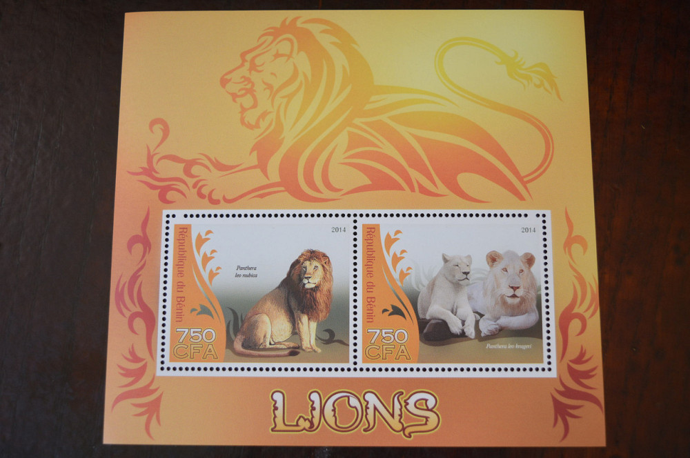 Бенін. Фауна. Личности. Блок. (А-35) Полтава - фото 1