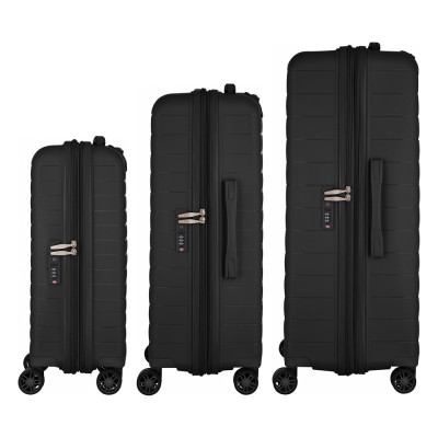 Набор чемоданов 2E Aero (L+M+S), чорні (2E-SPP-AERO-SET3-BK) Вінниця - фото 11