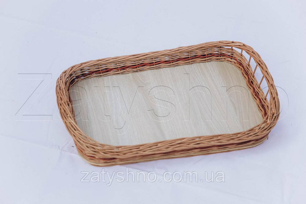 Поднос плетеный | поднос  из лозы | поднос плетеный с крышкой Киев - изображение 6