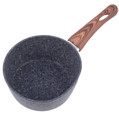 Ковш алюміній 1,5л d16см а/п Grey marble 4170 KAMILLE Житомир - фото 1