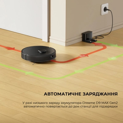 Пылесос Dreame D9 Max Gen2-BLK (RLD34GA-Bl) Винница - изображение 7
