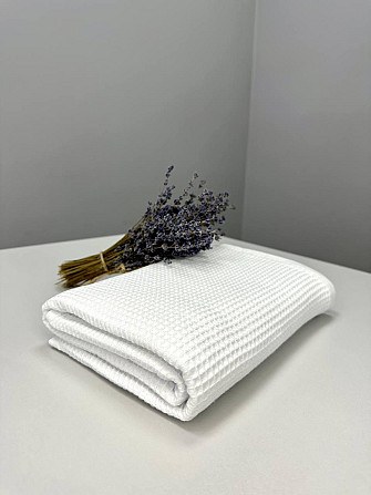 Вафельний рушник Ideal Textile 70х140 см 240 г/м2 (56860827) Білий Чернівці - фото 5