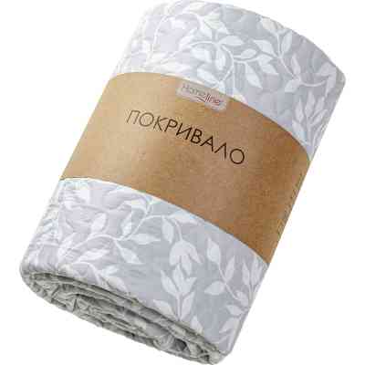 Покривало Home Line стьобане (біло-сірий) 210х240 (178341) Вінниця
