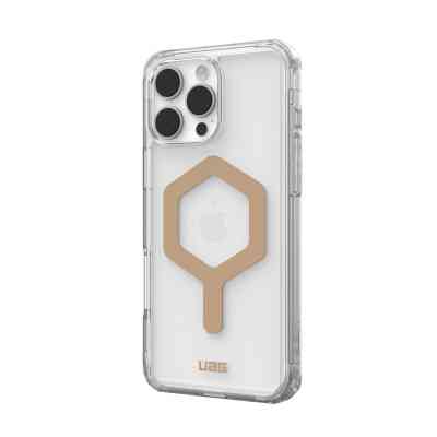 Чохол до мобільного телефона UAG iPhone 16 Pro Max Plyo Magsafe Ice/Gold (114481114381) Вінниця