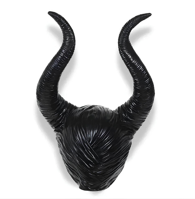 Рога Малефисенты RESTEQ — головной убор для косплея и Хэллоуина в стиле культового персонажа из фильма 