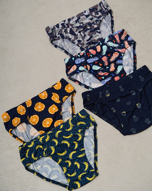 Подростковые трусы на мальчика - летний микс (5шт в уп) Nicoletta 30945 12-13 Киев - изображение 2