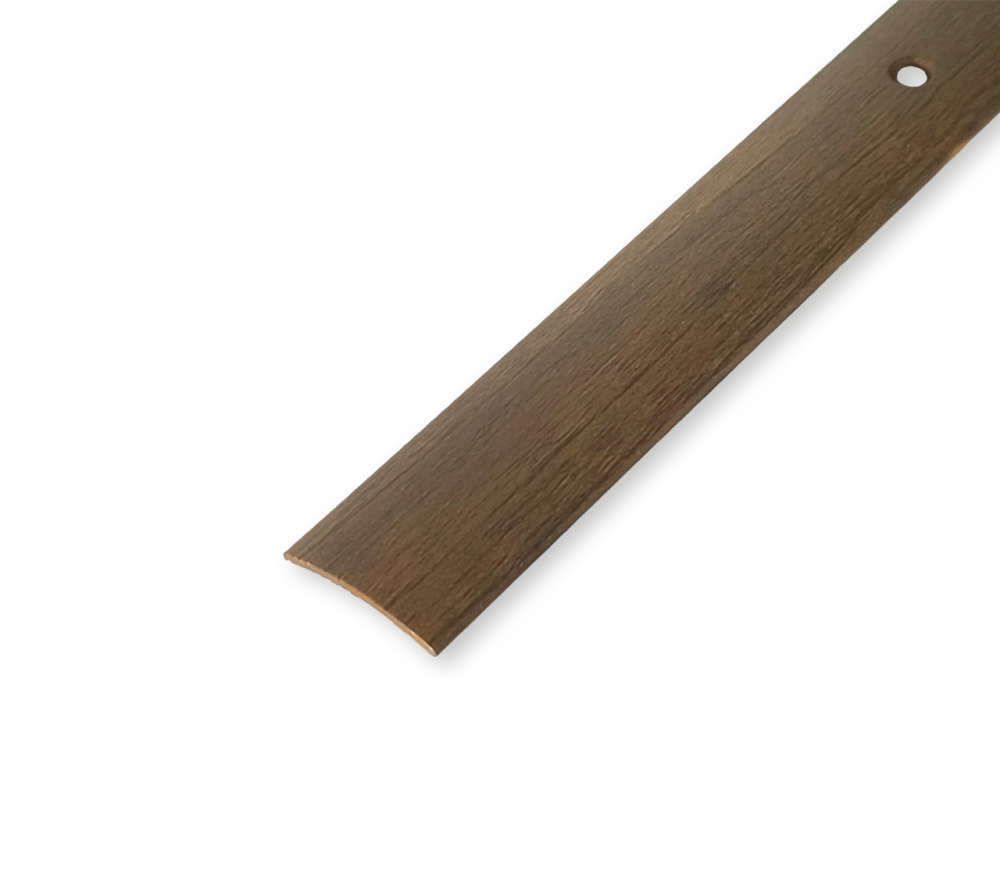 Поріжок алюмінієвий гладкий БРП-002 декорований 30x4 мм (колір декор) 1800 Бровари - фото 1