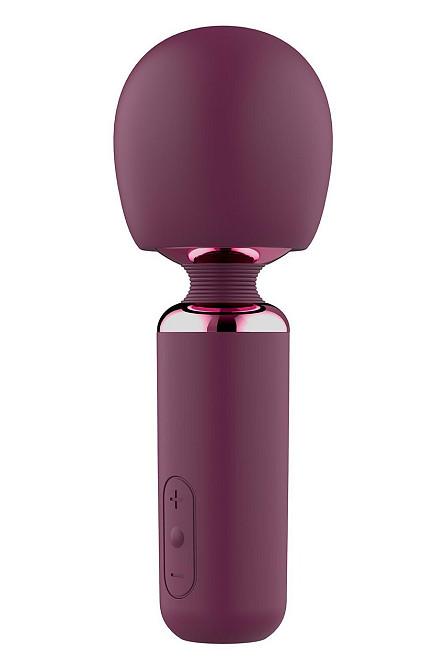 Вібратор мікрофон Deam Toys Glam Bold Travel Wand, фіолетовий Sex Aura Київ - фото 2