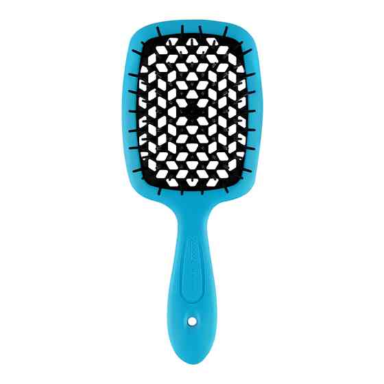 Щітка для волосся синій з чорним Super Brush Janeke Київ