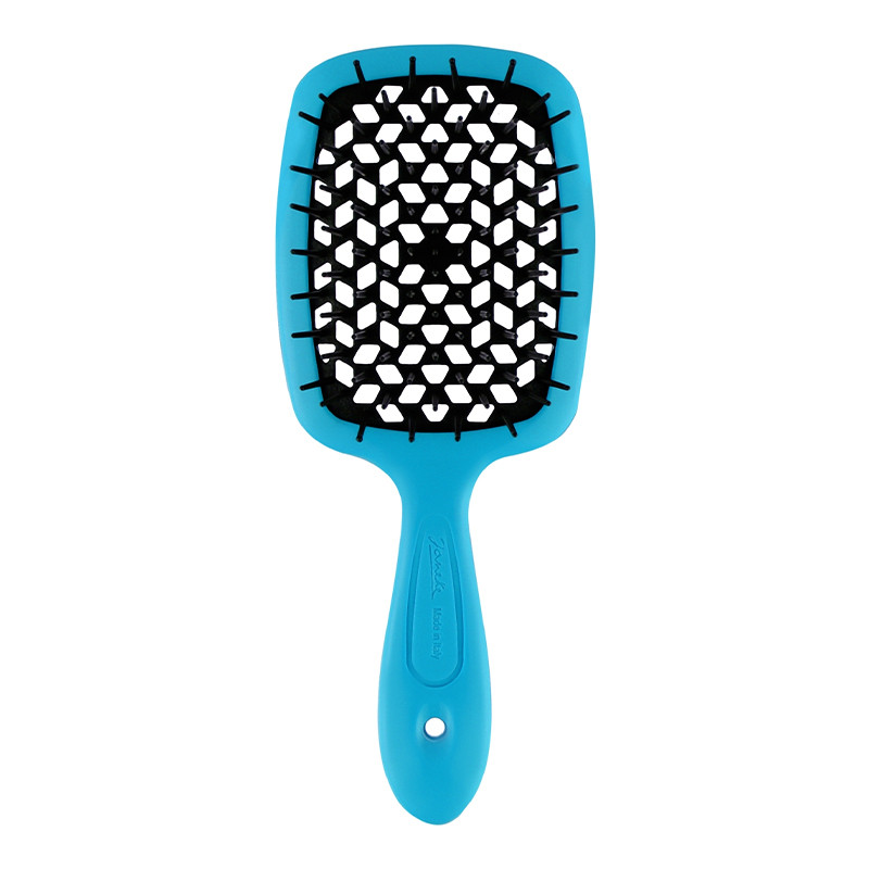 Щітка для волосся синій з чорним Super Brush Janeke Київ - фото 1