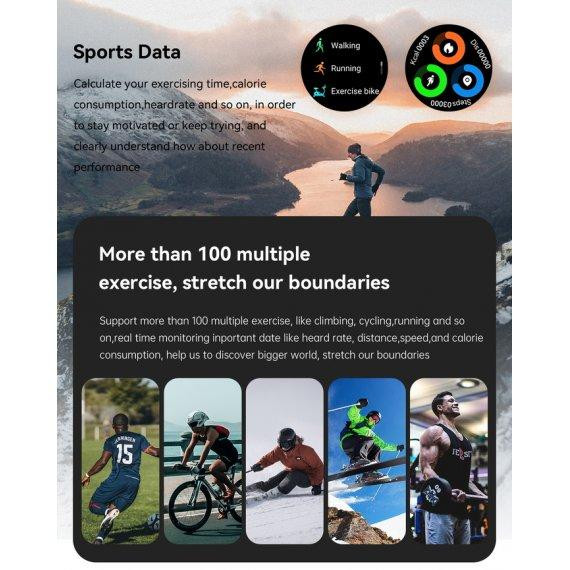 Розумний годинник Smart Delta K52 (Сріблястий) Вінниця - фото 9