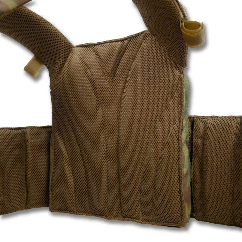 Штурмовая плитоноска мультикам с быстрым сбросом плитоноска kiborg тактическая военная плитоноска   WAR Львов - изображение 10