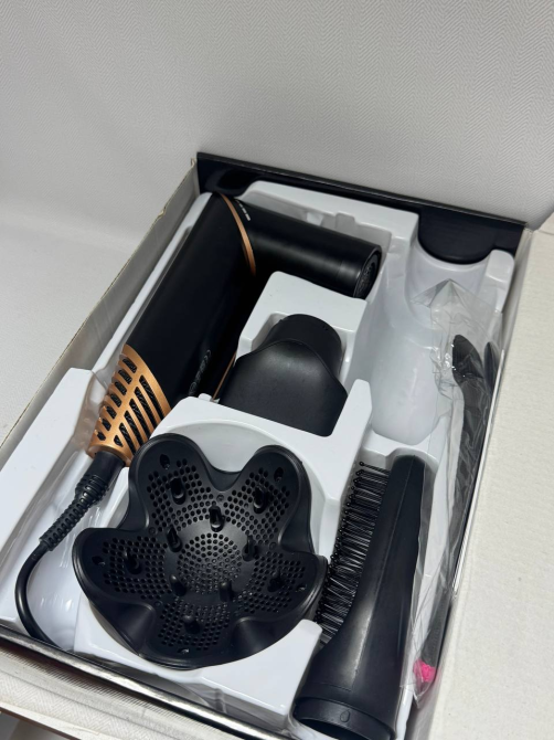 Б/В Стайлер для волосся 5-в-1 Air Hair Styler, аеродинамічний фен-стайлер, іонізація, дифузор, концентратор, для сушіння та уклада Київ - фото 7